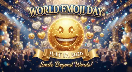 World Emoji Day Banner Ideas - Free World Emoji Day 2026 Download