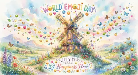 World Emoji Day Digital Celebration - Free World Emoji Day 2026 Download