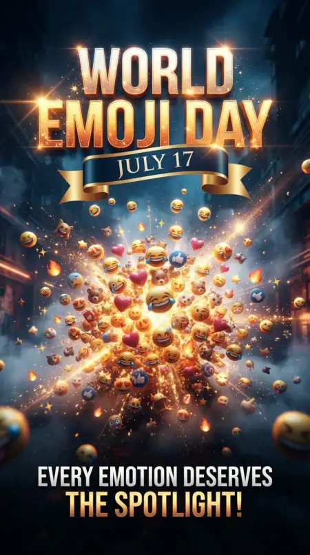 World Emoji Day Digital Marketing - Free World Emoji Day 2026 Download
