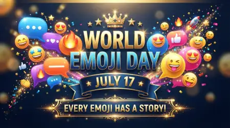 World Emoji Day Fun Facts - Free World Emoji Day 2026 Download