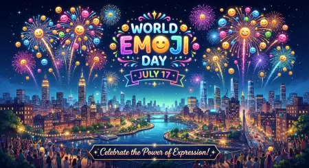 World Emoji Day Instagram Captions - Free World Emoji Day 2026 Download