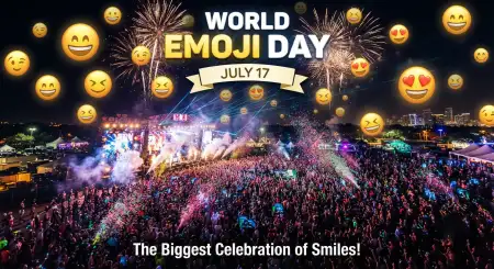 World Emoji Day Online Event Ideas - Free World Emoji Day 2026 Download