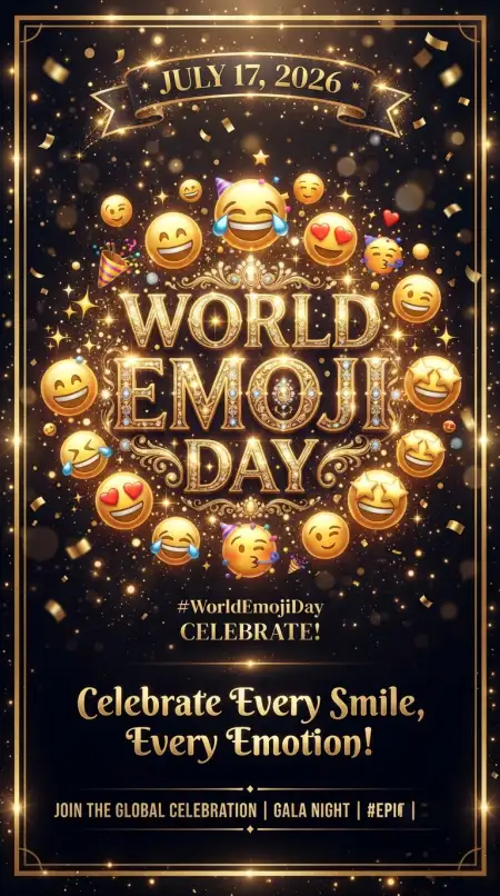 World Emoji Day Twitter Post - Free World Emoji Day 2026 Download