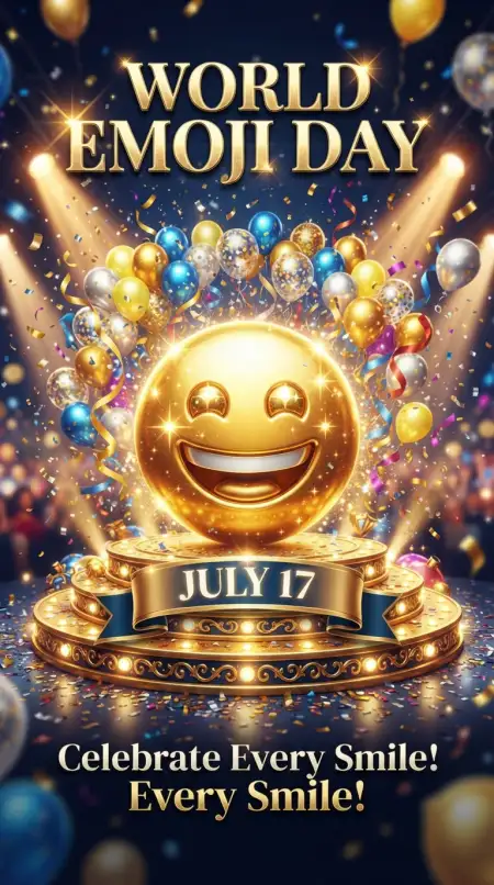 World Emoji Day Whatsapp Status - Free World Emoji Day 2026 Download