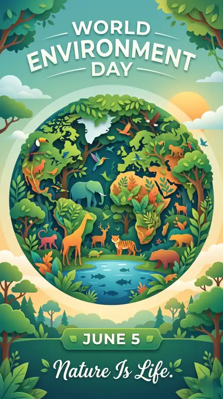 World Environment Day 2026 Ecosystem Restoration Theme - Free World Environment Day Theme 2026 Download
