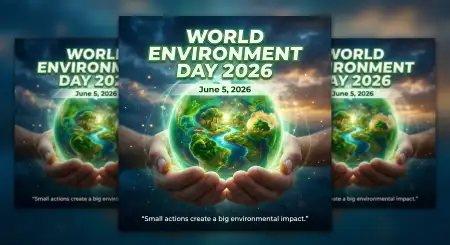 World Environment Day 2026 Environmental Campaign Templates - Free World Environment Day 2026 Download