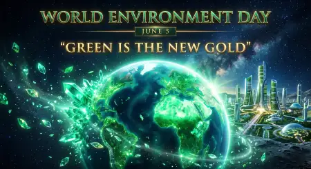 World Environment Day 2026 Green Earth Social Media Design - Free World Environment Day Poster Ideas 2026 Download