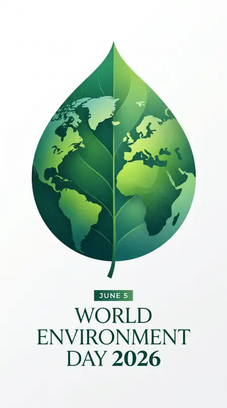 World Environment Day 2026 Green Future Concept - Free World Environment Day 2026 Download