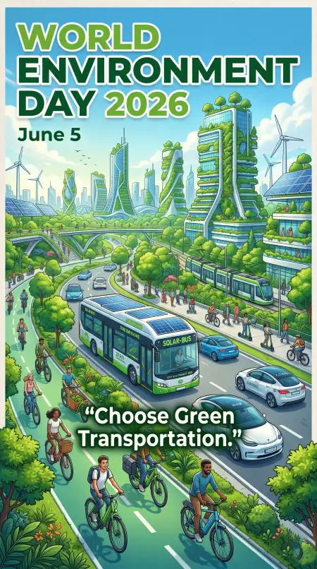 World Environment Day 2026 Green Future Theme - Free World Environment Day Theme 2026 Download