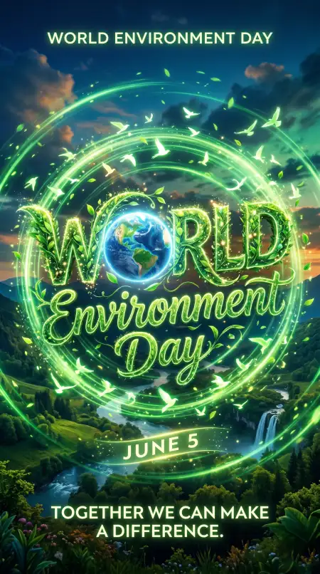 World Environment Day 2026 Instagram Post Design - Free World Environment Day Poster Ideas 2026 Download