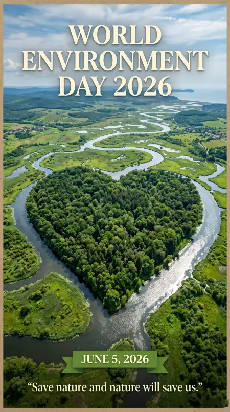 World Environment Day 2026 Motivational Posters - Free World Environment Day 2026 Download