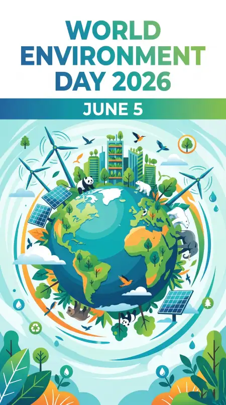 World Environment Day 2026 Renewable Energy Awareness - Free World Environment Day 2026 Download