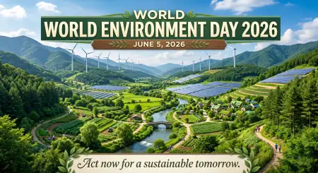 World Environment Day 2026 Shareable Eco Friendly Social Media Card - Free World Environment Day 2026 Download