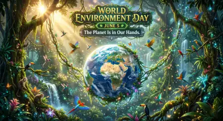 World Environment Day 2026 Theme Background - Free World Environment Day Theme 2026 Download