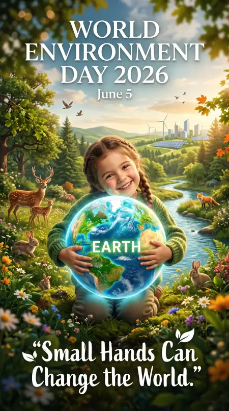 World Environment Day 2026 Theme For Kids - Free World Environment Day Theme 2026 Download
