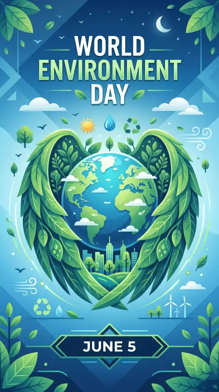 World Environment Day 2026 Vector Illustration - Free World Environment Day 2026 Download