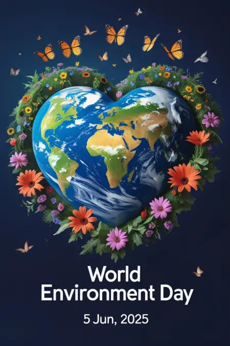 World Environment Day Hindi Poster Image - Free Related World Environment Day Image