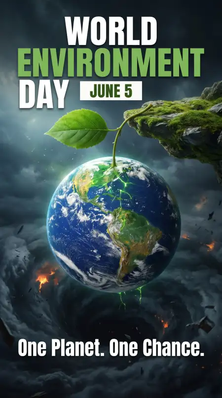 World Environment Day Poster Ideas With Eco Warrior Concept - Free World Environment Day Poster Ideas 2026 Download