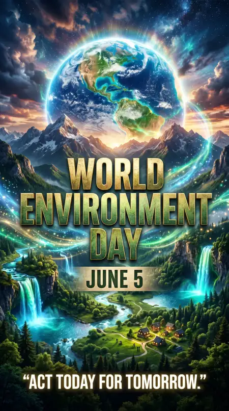 World Environment Day Poster Ideas With Environmental Celebration Theme - Free World Environment Day Poster Ideas 2026 Download
