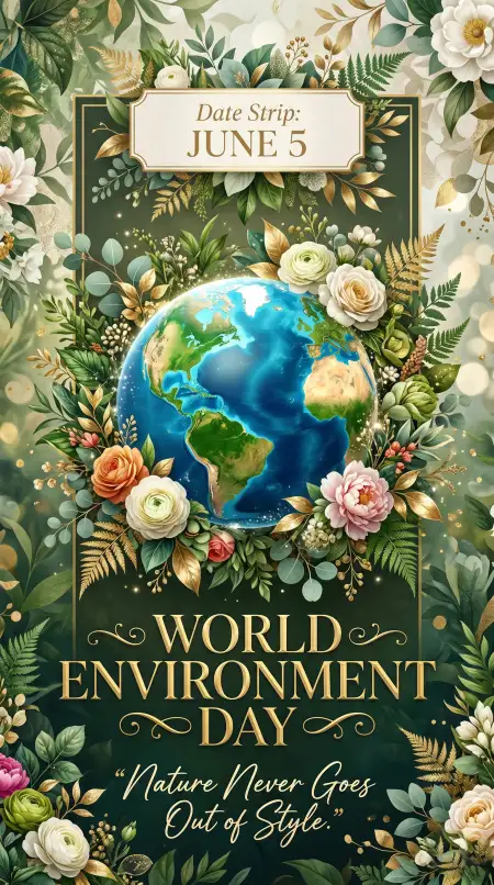 World Environment Day Poster Ideas With Environmental Responsibility Poster - Free World Environment Day Poster Ideas 2026 Download