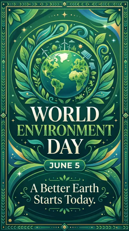 World Environment Day Poster Ideas With Environmental Sustainability Graphics - Free World Environment Day Poster Ideas 2026 Download