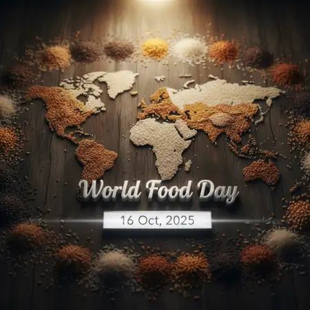 World Food Day 2025 Theme Poster In English - Free World Food Day Download