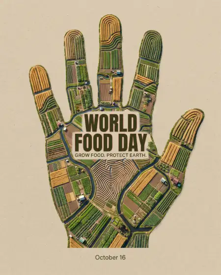 world food day 2026 agriculture and farmers poster - World Food Day 2026