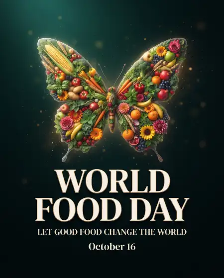 world food day 2026 best food quotes poster - World Food Day 2026