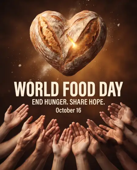 world food day 2026 community food sharing poster - World Food Day 2026