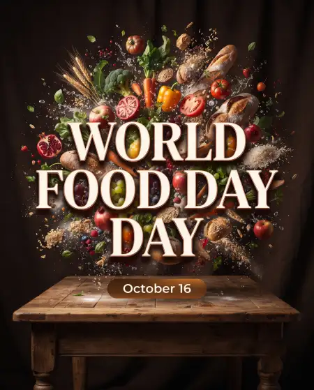 world food day 2026 creative social awareness artwork - World Food Day 2026