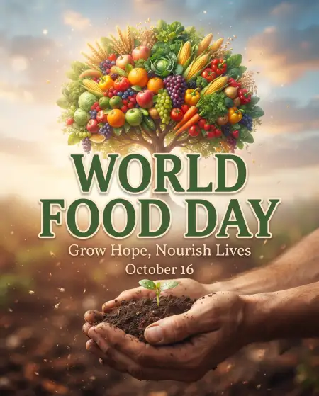 world food day 2026 farmer illustration png - World Food Day 2026