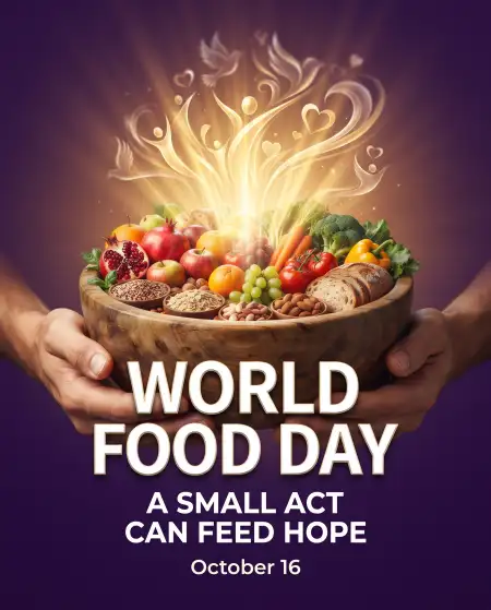 world food day 2026 food donation awareness poster - World Food Day 2026