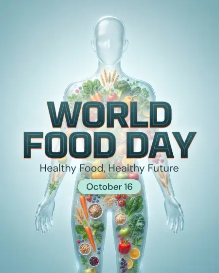 world food day 2026 healthy food greetings - World Food Day 2026