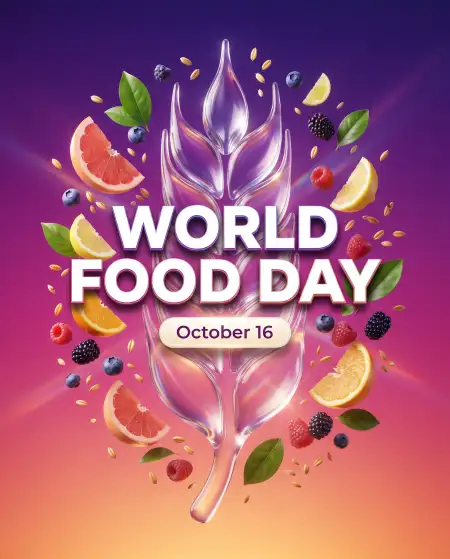 world food day 2026 social media banner design - World Food Day 2026
