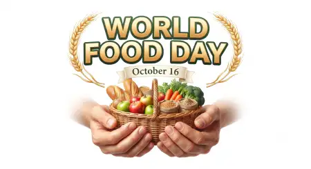 world food day 2026 watercolor food poster - World Food Day 2026