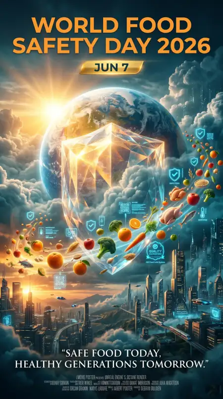 World Food Safety Day 2026 Digital Marketing Creatives - Free World Food Safety Day 2026 Download