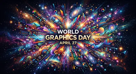 World Graphics Day Creative Illustration Ideas - Free World Graphics Day 2026 Download