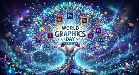 World Graphics Day Design Bundle Free - Free World Graphics Day 2026 Download