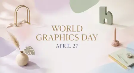 World Graphics Day Greetings Images - Free World Graphics Day 2026 Download
