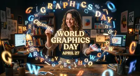 World Graphics Day Stock Images Free - Free World Graphics Day 2026 Download