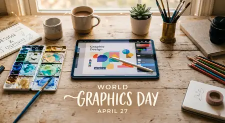 World Graphics Day Story Template Instagram - Free World Graphics Day 2026 Download
