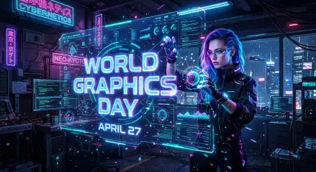 World Graphics Day Trending Hashtags 2026 - Free World Graphics Day 2026 Download