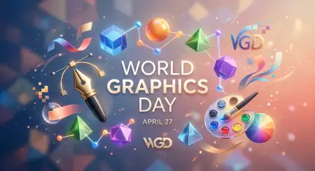World Graphics Day Vector Graphics Free - Free World Graphics Day 2026 Download