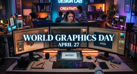 World Graphics Day Wishes For Designers - Free World Graphics Day 2026 Download