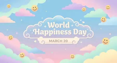 Free World Happiness Day 2026 Caption For Instagram Image Download