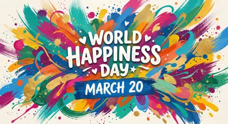 Free World Happiness Day 2026 Creative Poster Ideas Image Download