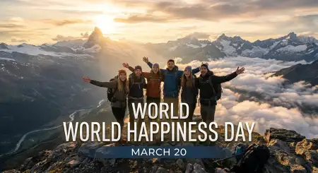 Free World Happiness Day 2026 Email Marketing Subject Lines Image Download