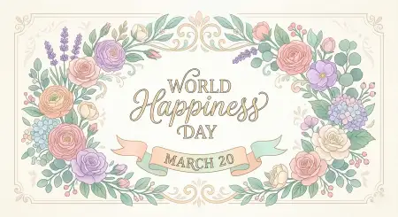 Free World Happiness Day 2026 Instagram Post Template Image Download