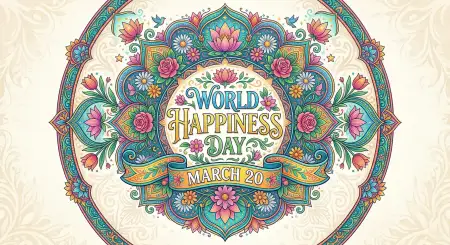 Free World Happiness Day 2026 Quotes And Wishes Image Download