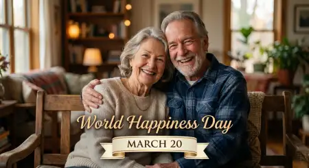 Free World Happiness Day 2026 Smiling People Prompt Image Download